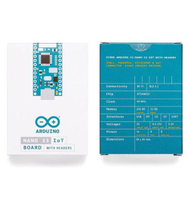 ARDUINO NANO 33 IOT AVEC CONNECTEURS - Velleman