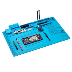 TAPIS DE SOUDAGE EN SILICONE - 450 x 300 mm - Velleman