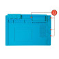 TAPIS DE SOUDAGE EN SILICONE - 450 x 300 mm