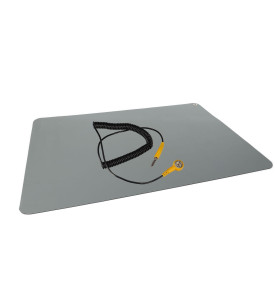 TAPIS ANTISTATIQUE AVEC CORDON DE TERRE - 70 x 100 cm - Velleman