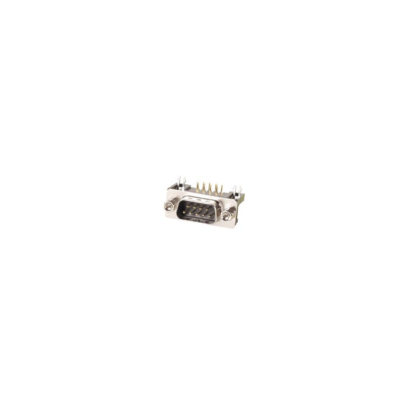 CONNECTEUR SUB-D MALE 9 BROCHES POUR CIRCUIT IMPRIME