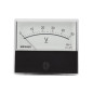 Voltmètre analogue de tableau 50V CC / 70 x 60mm