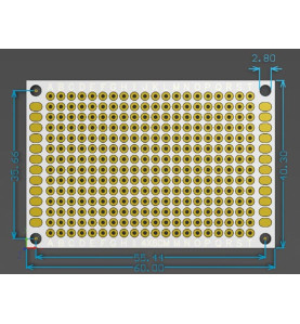 JEU DE CARTES DE PROTOTYPAGE PCB UNIVERSELLES - Velleman