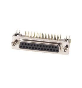 CONNECTEUR SUB-D FEMELLE 25 BROCHES POUR CIRCUIT IMPRIME - Velleman