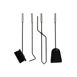 ACCESSOIRES POUR CHEMINÉE - 4 pcs