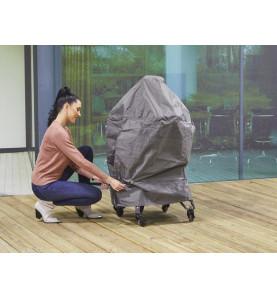 Housse pour barbecue extérieur jusqu'à Ø 80 cm - PRL
