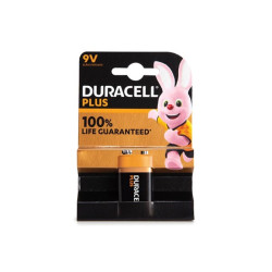 Duracell - Pile Alcaline Plus  9 V E-block 6LR61 MN1604 - 1 pc - Velle