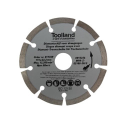DISQUES DE DIAMANT - 150 mm - SEGMENTÉ - 2 pcs - PRL
