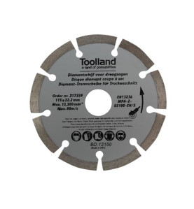 DISQUES DE DIAMANT - 150 mm - SEGMENTÉ - 2 pcs - PRL