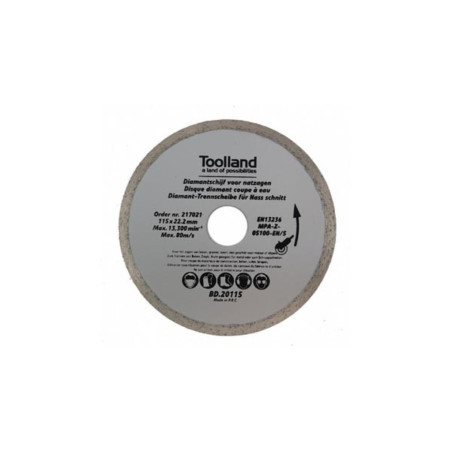 DISQUE DE DIAMANT - 180 mm x 25.4 mm - PRL
