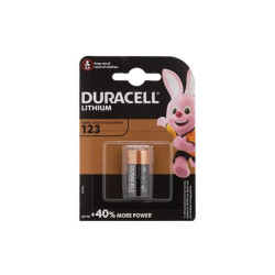DURACELL - PILE LITHIUM 3 V - DL123A CR17335 CR17345 - 1 pc
