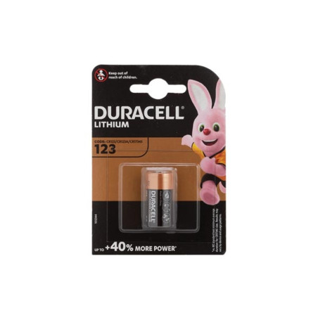 DURACELL - PILE LITHIUM 3 V - DL123A CR17335 CR17345 - 1 pc