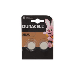 DURACELL - PILE BOUTON LITHIUM 3 V - DL2025 BL2 - 2 pcs