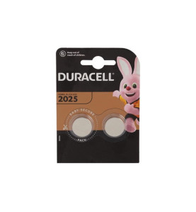 DURACELL - PILE BOUTON LITHIUM 3 V - DL2025 BL2 - 2 pcs - Velleman