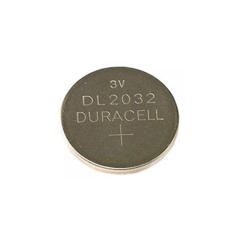 DURACELL - PILE BOUTON LITHIUM 3 V - DL2032 BL2 - 2 pcs