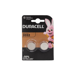 DURACELL - PILE BOUTON LITHIUM 3 V - DL2032 BL2 - 2 pcs