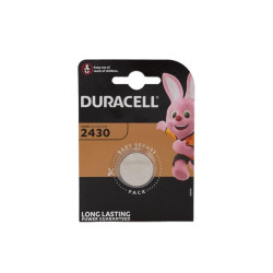 DURACELL - PILE BOUTON LITHIUM 3 V - DL2430 - 1 pc
