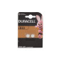 DURACELL - PILE BOUTON ALCALINE 1.5 V LR43 - 2 pcs
