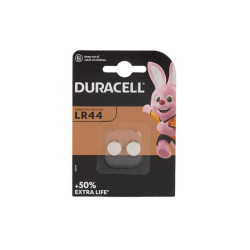 DURACELL - PILE BOUTON ALCALINE 1.5 V LR44 - 2 pcs