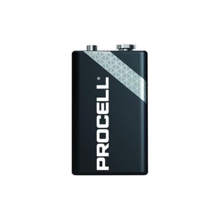 DURACELL - PILE ALCALINE PROCELL E-BLOC 9 V/6LR61 - 10 pcs - Velleman