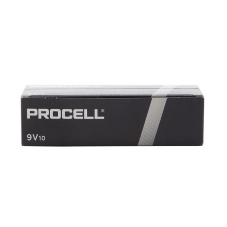DURACELL - PILE ALCALINE PROCELL E-BLOC 9 V/6LR61 - 10 pcs