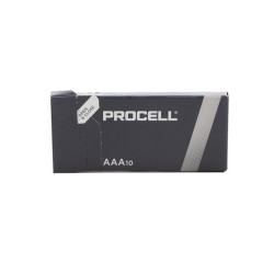 DURACELL - PILE ALCALINE PROCELL 1.5 V LR03/AAA - 10 pcs