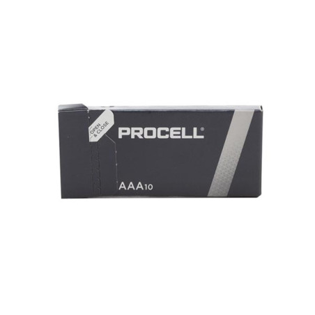 DURACELL - PILE ALCALINE PROCELL 1.5 V LR03/AAA - 10 pcs
