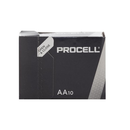 DURACELL - PILE ALCALINE PROCELL 1.5 V LR06/AA - 10 pcs