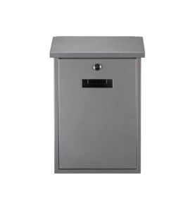 BOÎTE AUX LETTRES - RIO - ARGENT - 27 x 39,5 x 10 cm - PRL