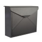 BOÎTE AUX LETTRES - VERONA - NOIR TERNE - 38 x 29 x 11,5 cm