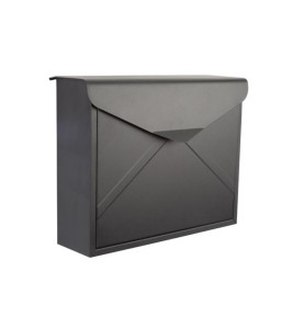 BOÎTE AUX LETTRES - VERONA - NOIR TERNE - 38 x 29 x 11,5 cm - PRL