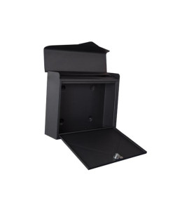BOÎTE AUX LETTRES - VERONA - NOIR TERNE - 38 x 29 x 11,5 cm - PRL