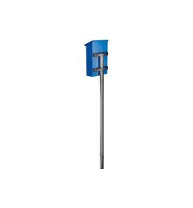 SUPPORT POUR BOÎTE AUX LETTRES - INOX - 42 x 26 x 50,5 cm - PRL