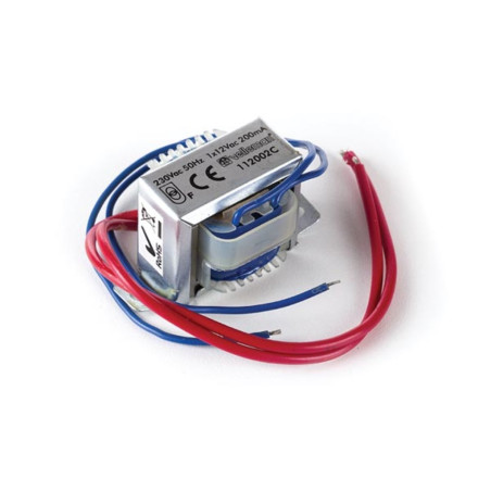 TRANFORMATEUR CHASSIS OUVERT 2.4 VA 1 x 12 V~ 200 mA max. - Velleman