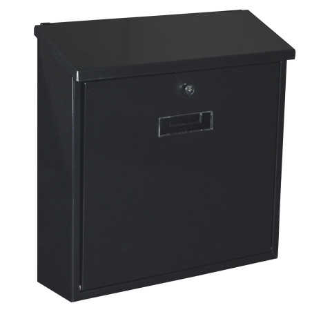 BOÎTE AUX LETTRES - MONACO - NOIR - 36,8 x 36,5 x 10 cm - PRL