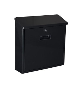 BOÎTE AUX LETTRES - MONACO - NOIR - 36,8 x 36,5 x 10 cm - PRL