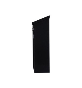 BOÎTE AUX LETTRES - MONACO - NOIR - 36,8 x 36,5 x 10 cm - PRL