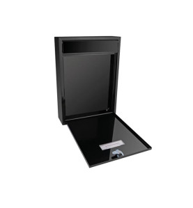 BOÎTE AUX LETTRES - IBIZA - NOIR - 36 x 26 x 8 cm - PRL