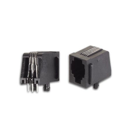 CONNECTEURS MODULAIRES POUR CI RJ10 4P4C, VERSION COUDE - Velleman