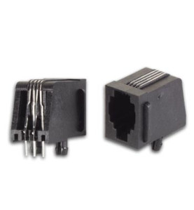 CONNECTEURS MODULAIRES POUR CI RJ10 4P4C, VERSION COUDE - Velleman