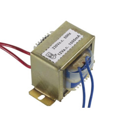 TRANFORMATEUR CHASSIS OUVERT 12 VA 1 x 12 V~ 1000 mA max. - Velleman