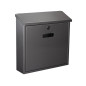 BOÎTE AUX LETTRES - MONACO - INOX - 36,5 x 36,8 x 10 cm BOÎTE AUX LETTRES - MONACO - INOX - 36,5 x 36,8 x 10 cm