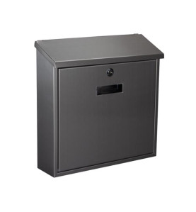 BOÎTE AUX LETTRES - MONACO - INOX - 36,5 x 36,8 x 10 cm - PRL
