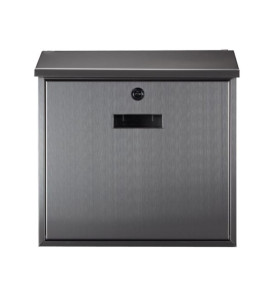 BOÎTE AUX LETTRES - MONACO - INOX - 36,5 x 36,8 x 10 cm - PRL
