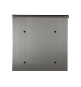 BOÎTE AUX LETTRES - MONACO - INOX - 36,5 x 36,8 x 10 cm - PRL