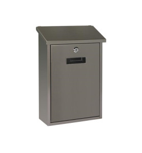 BOÎTE AUX LETTRES - BERLIN - INOX - 27 x 36,5 x10 cm - PRL