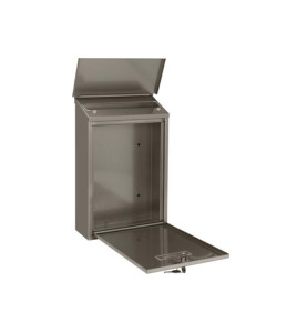 BOÎTE AUX LETTRES - BERLIN - INOX - 27 x 36,5 x10 cm - PRL