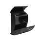 BOÎTE AUX LETTRES - NICE - NOIR - 40 x 31 x 16 cm