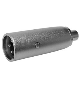 XLR MALE 3 BROCHES VERS FICHE RCA FEMELLE - Velleman
