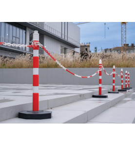CHAINE ROUGE/BLANC - 25 m - PRL